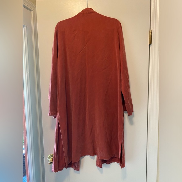 Tianello burnt orange duster size large - Picture 5 of 5